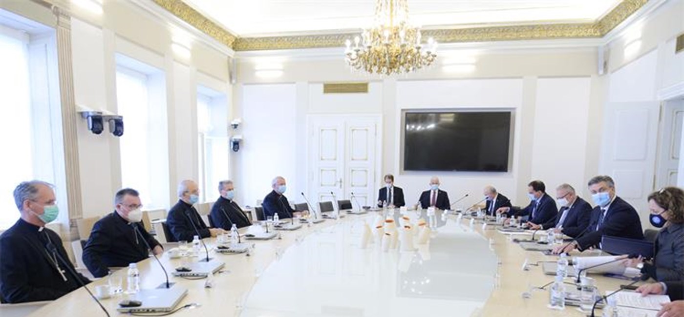 Polugodišnji sastanak Vlade i Hrvatske biskupske konferencije